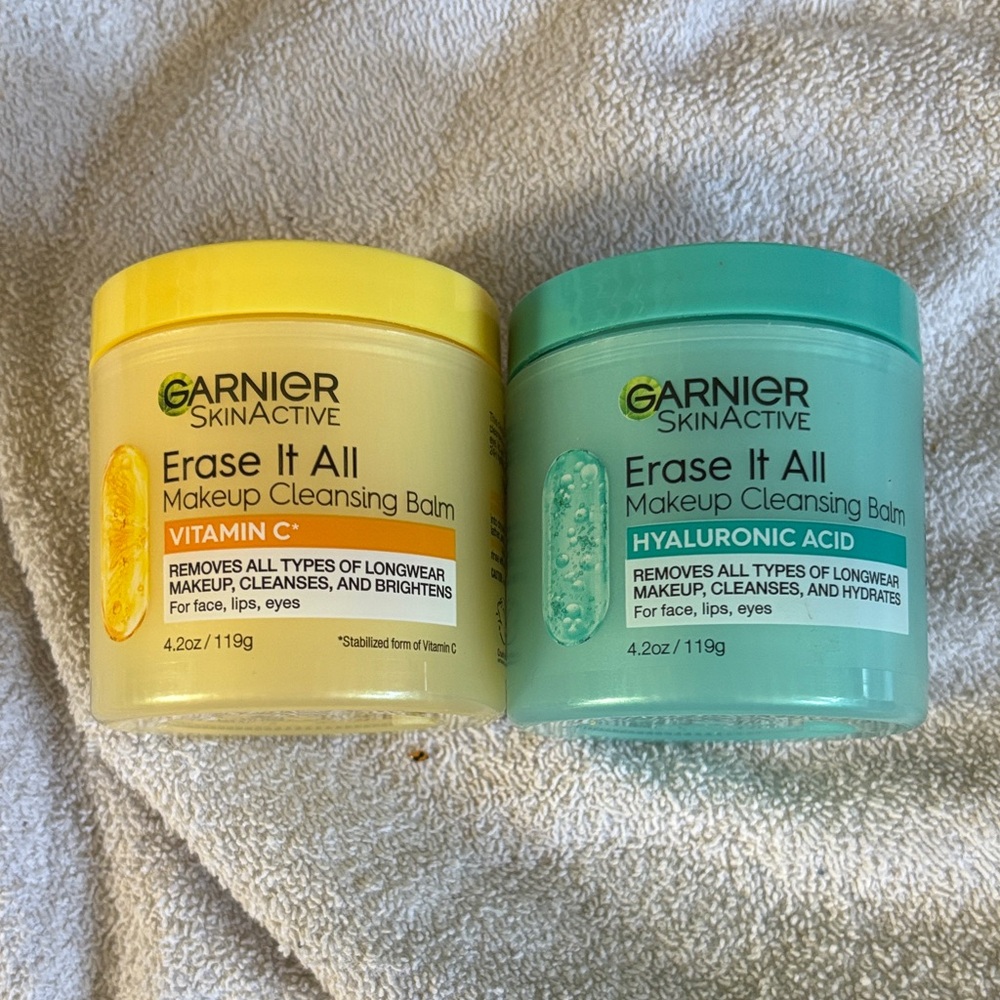 Garnier Erase It All Makeup Cleansing Balm - Yellow & Teal